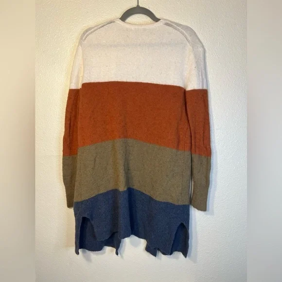Madewell Kent Colorblock wool cardigan - Picture 4 of 8